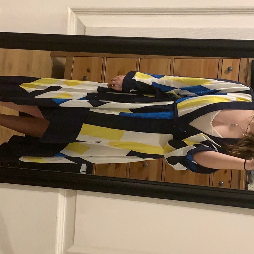 BCBG MAXAZRIA. Two piece dress (attached slip)